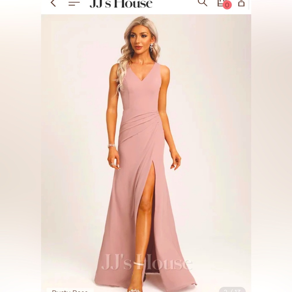 JJ's House Chiffon Bridesmaid Dress